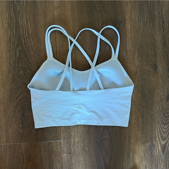 Light Blue Like a Cloud Long-line Bra B/C size 6 - Picture 2 of 2